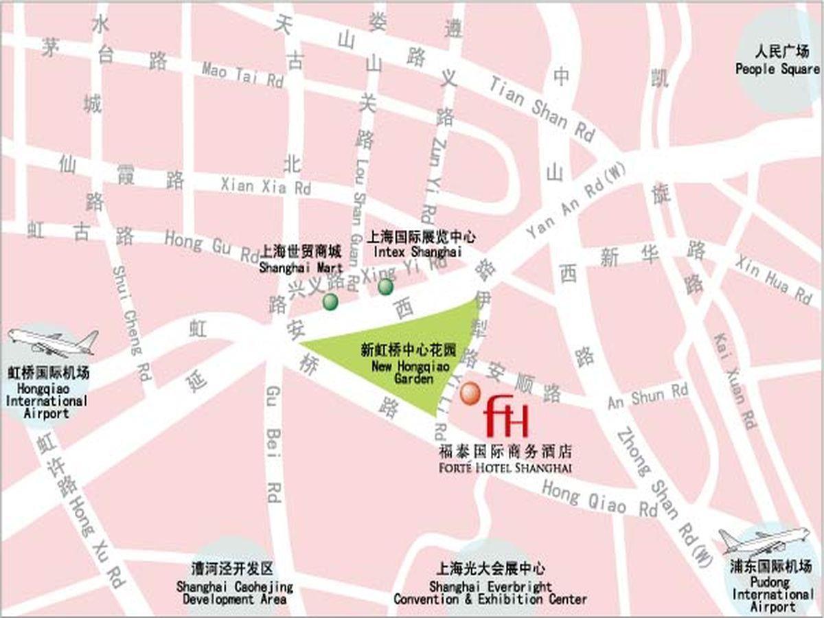 Shanghai Forte Hotel Dış mekan fotoğraf