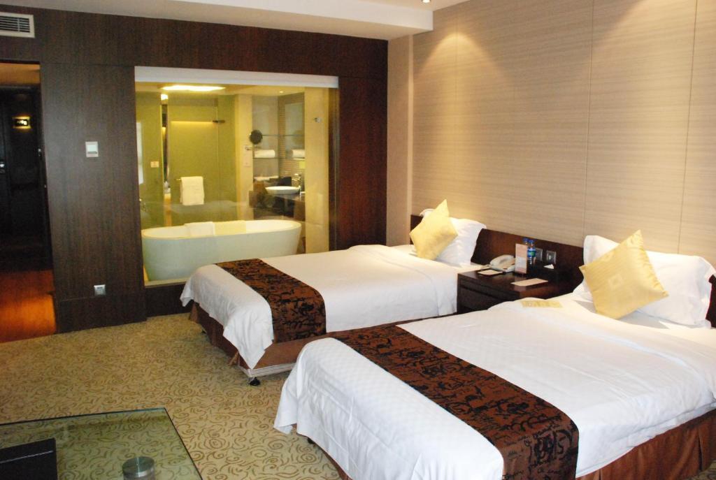 Shanghai Forte Hotel Oda fotoğraf